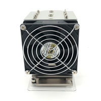 LGA3647 radiateur rectangulaire 4U 6 caloduc CPU actif COOLSERVER hôte de bureau ventilateur silencieux