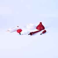 Baume à lèvres en capsule mignon, tube de style bonbon, bouchon à vis en plastique, 5 ml, conteneur vide pour rouge à lèvres et blush, emballage cosmétique OEM