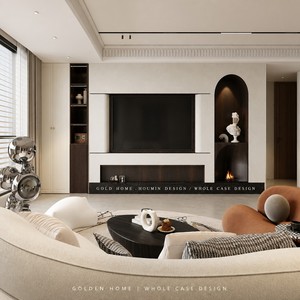 Mobili su Misura in Stile Francese Moderno per Tutta la Casa, OEM ODM, Unità Murale con Caminetto, Mobile ad Arco per <span class=keywords><strong>Cucina</strong></span>, Camera da Letto, Soggiorno - Product Image 6