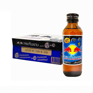 Vente en gros de 150 ml * 50 bouteilles en verre de <span class=keywords><strong>Red</strong></span> Bulls de Thaïlande, boisson énergisante vitaminée <span class=keywords><strong>Red</strong></span> Bulls, taurine - Product Image 4
