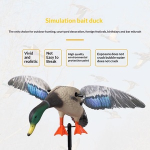 Offre d'usine : Nouveaux leurres de chasse décoratifs électroniques réalistes en forme de <span class=keywords><strong>canard</strong></span> plongeur à ailes battantes télécommandées, fabriqués en Chine - Product Image 4