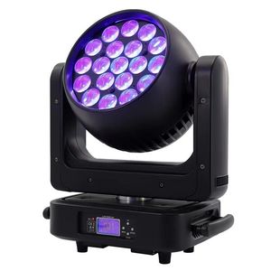 Luces LED de cabeza móvil de 19*25W, de alto brillo, regulables, para iluminación profesional de escenarios y eventos. - Product Image 3