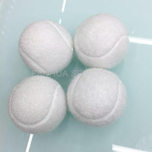 अच्छी उछाल सफेद टेनिस बॉल 130-140 सेमी कस्टम रंग या लोगो प्रशिक्षण काले गुलाबी नीले सफेद टेनिस गेंद हम टेनिस कारखाने हैं - Product Image 2