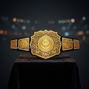 Ceintures de titre de championnat en cuir confortables personnalisées pour Karaté MMA Boxe Grappling Taekwondo Judo Samurai Aikido-Unisexe - Product Image 2