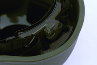 Casque d'entraînement tactique avec rail latéral et système de suspension Équipement de défense personnelle