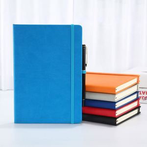 Carnet A5 personnalisé avec logo imprimé, carnet A6 à couverture rigide, cadeaux promotionnels d'entreprise, journal en cuir végétalien - Product Image 2