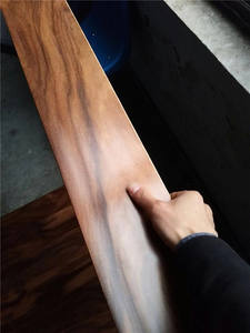 Sıcak satış el kazınmış birleşik ahşap zemin UV bitmiş altın akasya parke döşeme evler için - Product Image 6