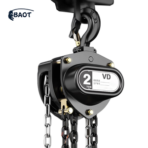 Baot di alta qualità 0.5ton-5Ton tipo VD 360 grado girevole gancio catena blocco paranco - Product Image 5