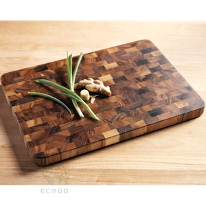 Rectangle <strong>Butcher</strong> <strong>Block</strong> for Kitchen Counter and Table Decor - Product Image 6