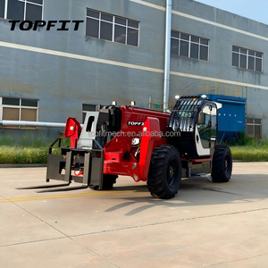 Chargeur télescopique à 3 sections, moteur Yuchai 91KW, 4 roues motrices, direction avant à crabe, capacité de la benne de 0,8 m³, hydraulique HERACLES - Product Image 5