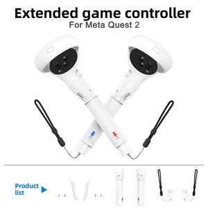 Aplicable a Meta/<span class=keywords><strong>Quest2</strong></span>, Empuñadura Extendida Inteligente, Sable de Luz Rítmico, Empuñadura Extendida para Realidad Virtual, Accesorios para Juegos, Material ABS - Product Image 3
