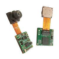 Fournisseur d'usine en Chine MINI module de caméra grand angle AHD de taille PAL NTSC CVBS pour l'endoscopie industrielle