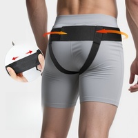 Ceinture de soutien de l'aine réglable pour hommes avec compressions ciblées pour la stabilité des hanches et des cuisses