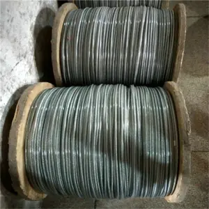 공장 공급 7x7 PVC 코팅 스틸 와이어 로프/스틸 케이블/스테인레스 스틸 와이어 로프