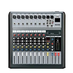 Sistema de som digital mixer, profissional, DFX-8