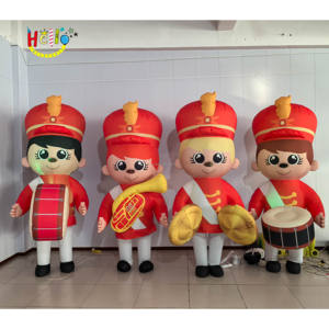 फेस्टिवल सिटी परेड कार्यक्रम चलने वाले इंफ्लेटेबल ड्रेस इंफ्लेटेबल बैंड चलने वाली पोशाक - Product Image 5