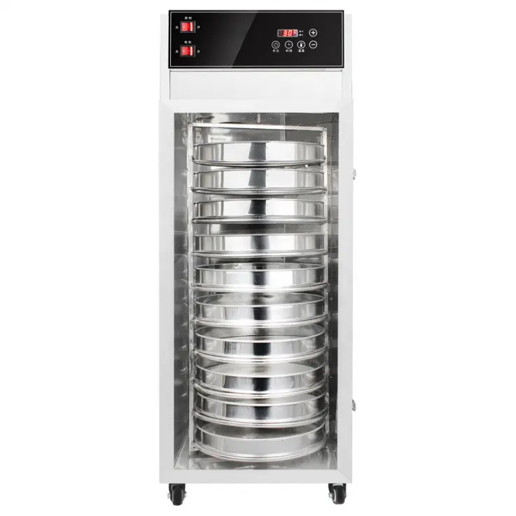 Industrial 10 Trays Food Vegetable Fruit Drying Dehydrator Machine Food Processor für Drying Banana Fruits