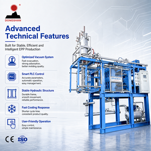 Machine de moulage en polypropylène expansé pour la fabrication de pièces automobiles, de casques et de produits de sécurité en EPP - Product Image 2