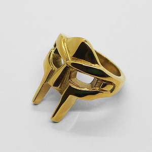 Accesorios periféricos Venta al por mayor Retro Trendy Casco Anillo Hombres Anillo Guerrero Casco Anillo Moda Hip-hop - Product Image 3
