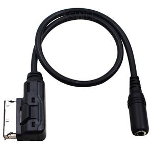 Interfaz de música AMI MMI a 3,5mm, <span class=keywords><strong>Cable</strong></span> adaptador auxiliar de Audio para <span class=keywords><strong>A5</strong></span>, Q5, Q7, S8, Q8, A4, <span class=keywords><strong>A5</strong></span>, A6, A8, R8 - Product Image 2