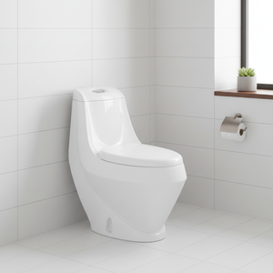 Toilette moderne à double chasse d'eau <span class=keywords><strong>Réservoir</strong></span> dissimulé avec cuvette allongée Placard de toilette en céramique monobloc fabriqué en Chine - Product Image 4