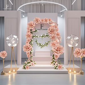 FLYING FLOWERS Ramo de 1000 Rosas Decoración de Boda Porta Chocolates Rosa Manualidades Cuadernos de Papel Flores de Papel Bricolaje - Product Image 1