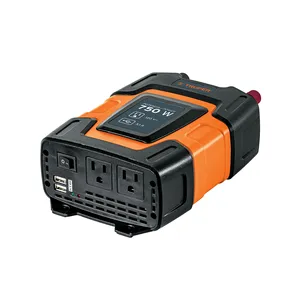 Convertisseur Truper 750 W avec ports USB 1 unité en boîte - Product Image 1