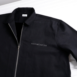 Áo sơ mi nam vải canvas ngắn tay có cổ, khóa kéo, size XL, thoáng khí, bền vững, phong cách thường ngày, thích hợp cho mùa thu - Product Image 6