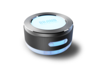 Nouveauté : Enceinte à conduction osseuse compacte et portable avec lumières RGB dynamiques - Parfaite pour l'extérieur, la maison, le camping