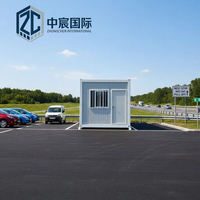 Maison préfabriquée moderne résistante au feu Zhongchen pour bureau et camping en Amérique du Nord