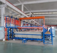 Ligne de placage en baril, machine d'électrolyse au zinc, dispositif de galvanisation
