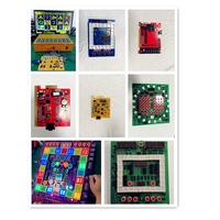 Kit de console de jeu Mario en gros d'usine, accessoires pour machine à griffes, pousse-pièces, grue et boxe en métal avec PCB pour enfants