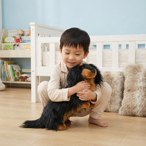 Plush <strong>Toy</strong> <strong>Dog</strong> with Realistic <strong>Sausage</strong> <strong>Dog</strong> Design Holiday Gift PP Cotton-Filled Plush Doll Direct From Manufacturer Cheap <strong>Toys</strong> - Product Image 3