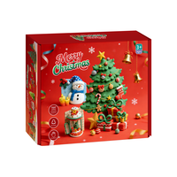 Lot de 12 Figurines Festives en Pâte à Modeler à Séchage à l'Air Personnalisables pour Noël, Non Toxiques, avec Emballage OEM et Logo, Cadeau DIY pour Enfants