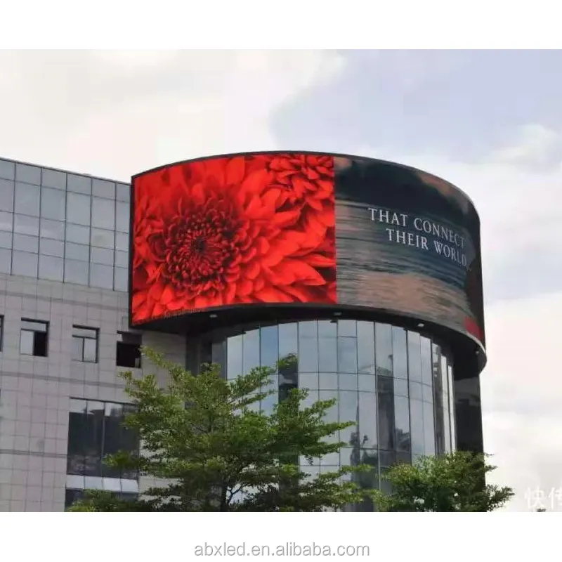 Schermo per parete pubblicità Splicing pubblicità pannello Led interno flessibile digitale pannello Video annuncio impermeabile pannello Led