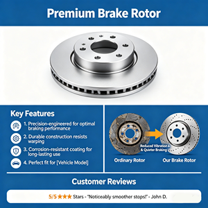 <span class=keywords><strong>Disque</strong></span> de frein avant standard OEM 380 mm pour BMW M2 F87 34118072017 34118072018, rotors de remplacement haute performance - Product Image 5