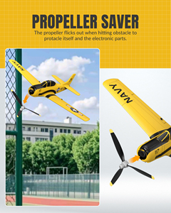 Avión RC Volantex T28 Trojan de 4 Canales para Principiantes con Estabilizador de Giro 761-9 - Product Image 2