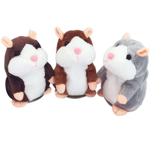 Ghi Âm Giọng Nói Đồ Chơi Điện Nói Chuyện <span class=keywords><strong>Hamster</strong></span> Lặp Lại Đồ Chơi Nhồi Bông Sang Trọng Đáng Yêu Nói Chuyện <span class=keywords><strong>Hamster</strong></span> Đồ Chơi Lặp Lại Chuột Nói Chuyện - Product Image 2