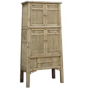 Chino antiguo dormitorio de madera armario de armario