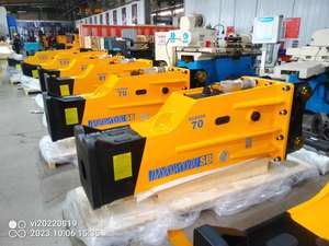 Martillo hidráulico silencioso Soosan SB70 con motor de nueva condición tipo caja silenciosa y motor como componentes principales - Product Image 3