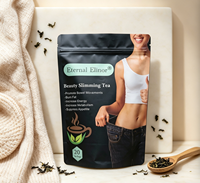 Thé minceur végétalien naturel à base de plantes, marque privée, pour une perte de poids rapide chez les adultes