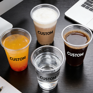 Gobelets jetables en plastique personnalisés pour la cuisine avec couvercles 500 ml, qualité alimentaire, diamètre 90 mm, impression UV pour usage quotidien - Product Image 4