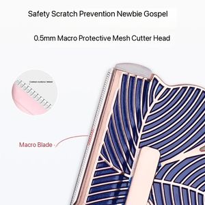 Tondeuse à sourcils sûre pour femmes et <span class=keywords><strong>rasoir</strong></span> pour cheveux corporels avec couvercle et petits outils de maquillage - Product Image 3