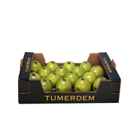 Gerecycleerde groenteverpakkingen doos met reliëf, geschikt voor fruit, maïs, okra en andere groenten en fruit.