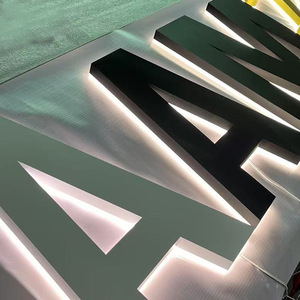 工厂可定制亚克力LED字母标牌 定制姓名字母灯 发光店铺招牌字母 户外灯饰 - Product Image 5