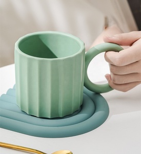 Caneca de Cerâmica Artística e Criativa Lelyi, Vendas Diretas de Fábrica, Presente Fofo, Caneca de Café com Grande Orelha Simples Nórdica - Product Image 6