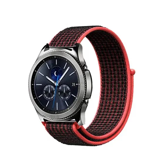 20mm 22mm Watch Bands Quick Release Sport Loop Woven Nylon Strap For Samsung Smart Watch Bracelet