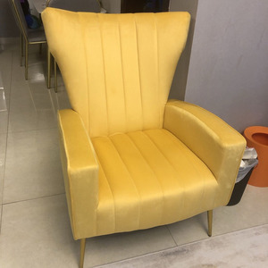 Nordique moderne minimaliste simple canapé chaise IB611 à la main loisirs haut dossier pour luxe ongles salon pour la maison salon - Product Image 4