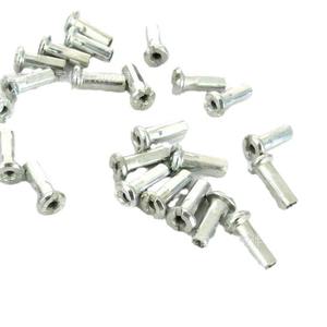 Tapas para radios de bicicleta, accesorios de rueda duraderos de metal plateado para bicicleta de montaña - Product Image 1