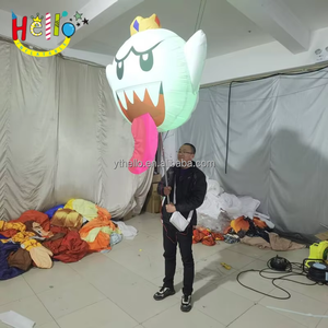 Costume gonflable mignon de tête de démon de marionnette gonflable de tête de <span class=keywords><strong>diable</strong></span> de marche de défilé de rue extérieur - Product Image 2